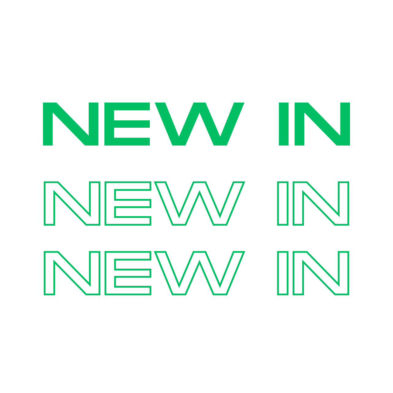 NEW IN